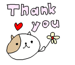 English Love cats stickers. sticker #9457285