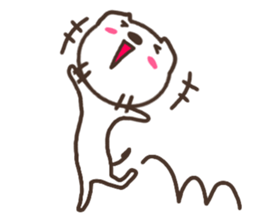 Mustela erminea sticker #9458455