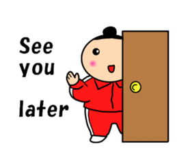 Girls of the funny hairstyle sticker #9458494