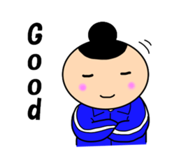 Girls of the funny hairstyle sticker #9458499