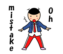 Girls of the funny hairstyle sticker #9458508