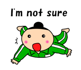 Girls of the funny hairstyle sticker #9458519