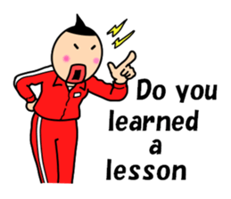 Girls of the funny hairstyle sticker #9458520