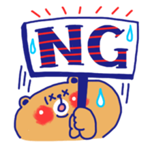 MUCHI-MUCHI-BEAR Sticker(vol.1) sticker #9458531