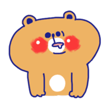 MUCHI-MUCHI-BEAR Sticker(vol.1) sticker #9458545
