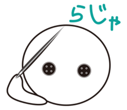 Button desu sticker #9458702