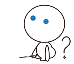 Button desu sticker #9458709