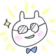 Very good rabbit stickers sticker #9458794