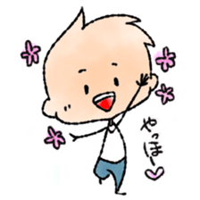 RED CAP BOY sticker #9459493