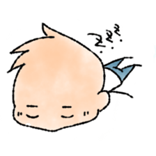 RED CAP BOY sticker #9459494