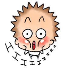 RED CAP BOY sticker #9459496