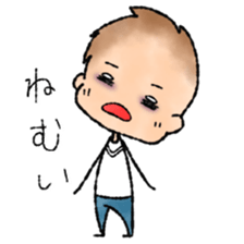 RED CAP BOY sticker #9459513