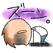 RED CAP BOY sticker #9459524