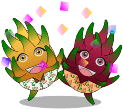 Dragon Fruit sticker #9460011
