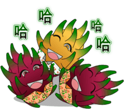 Dragon Fruit sticker #9460016