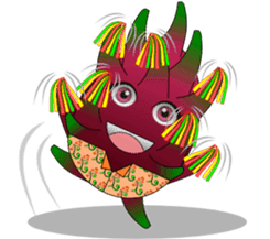 Dragon Fruit sticker #9460020