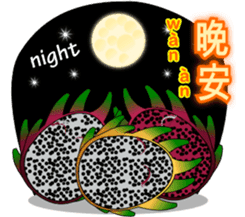 Dragon Fruit sticker #9460022