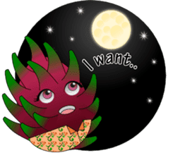 Dragon Fruit sticker #9460027