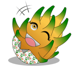 Dragon Fruit sticker #9460040