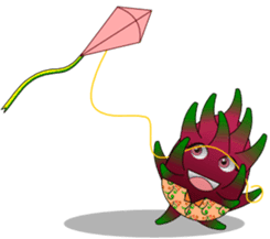 Dragon Fruit sticker #9460041