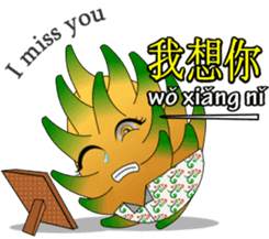 Dragon Fruit sticker #9460044