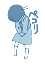 Melancholy of today. sticker #9460171