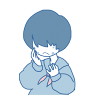 Melancholy of today. sticker #9460186