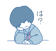 Melancholy of today. sticker #9460188