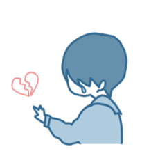 Melancholy of today. sticker #9460207