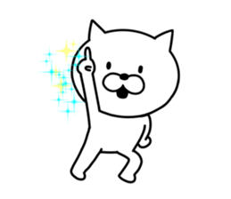 Simple Cat Conversation sticker #9460284