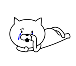 Simple Cat Conversation sticker #9460286