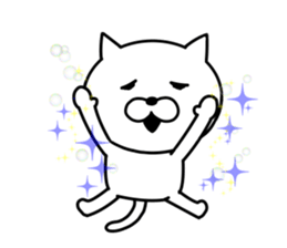 Simple Cat Conversation sticker #9460287