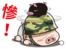 Pig Soldier No.2 sticker #9460471