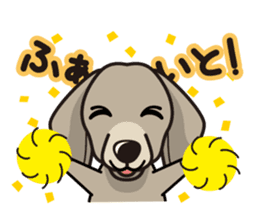 iinu - Weimaraner sticker #9460944