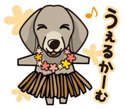 iinu - Weimaraner sticker #9460950