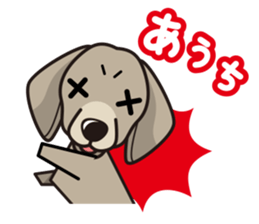 iinu - Weimaraner sticker #9460951