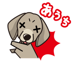 iinu - Weimaraner sticker #9460951