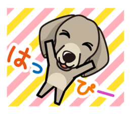 iinu - Weimaraner sticker #9460959