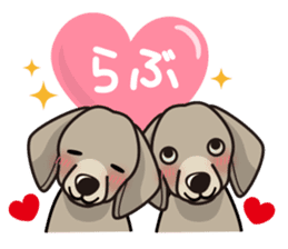 iinu - Weimaraner sticker #9460962