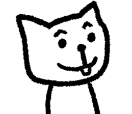 Easy-to-use cat sticker #9461089