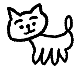 Easy-to-use cat sticker #9461090