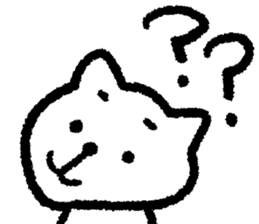 Easy-to-use cat sticker #9461099