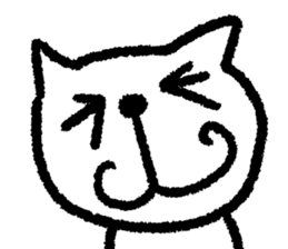 Easy-to-use cat sticker #9461103