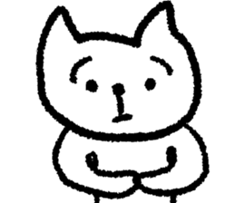 Easy-to-use cat sticker #9461106