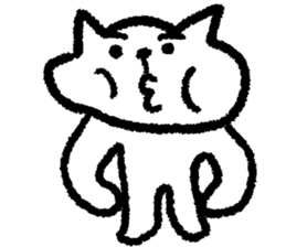 Easy-to-use cat sticker #9461109