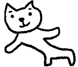 Easy-to-use cat sticker #9461111