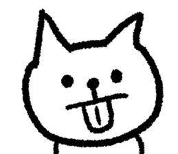 Easy-to-use cat sticker #9461114