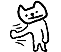 Easy-to-use cat sticker #9461116