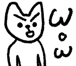 Easy-to-use cat sticker #9461117