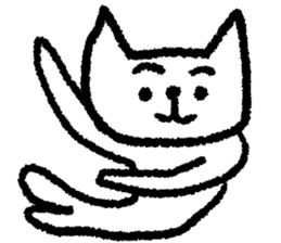 Easy-to-use cat sticker #9461122